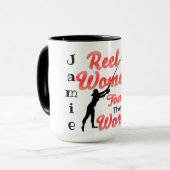 "Real Women..." コーヒー マグカップ (正面左)