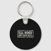 Real Women Dont Have  キーホルダー (正面)