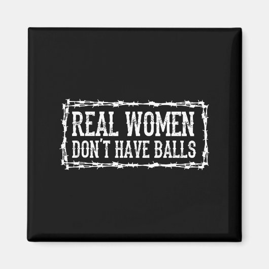 Real Women Dont Have  マグネット (正面)