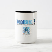 RealBird Merch - ツートーンマグカップ (中央)