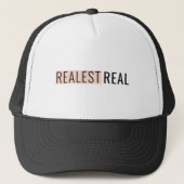 Realest 実在 Blog Merchandise Printed Logo Hat キャップ (正面)