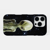 Realistic Alien  iPhoneケース (裏面横)