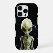Realistic Alien  iPhoneケース (裏面)