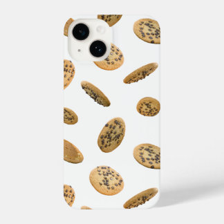 Realistic Chocolate Chip Cookie Phone Case iPhone 14ケース