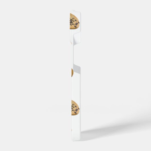 Realistic Chocolate Chip Cookie Phone Case iPhoneケース (左側面)