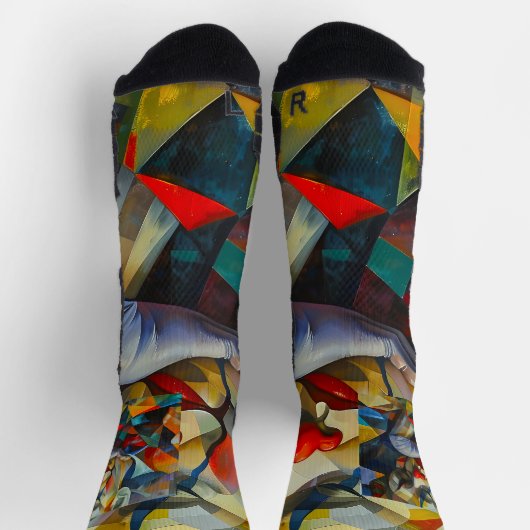 realistic drawing ソックス (上部)