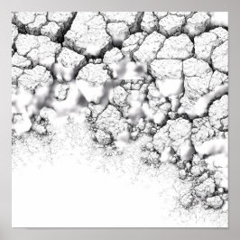 Realistic Dried Grime and Salt Crust Texture ポスター