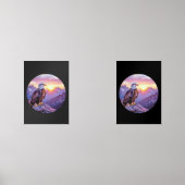 Realistic Eagle on Rock – Majestic Wildlife Scene (正面)