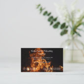 Realistic Flames名刺 名刺 (スタンド正面)