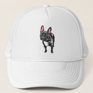 Realistic french bulldog キャップ