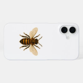 Realistic Honey Bee Design iPhone 16 Plusケース