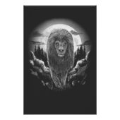 realistic Lion ポスター (正面)