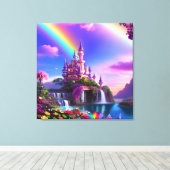 Realistic Magical Landscape Canvas Print キャンバスプリント (インサイチュ (ウッドフロア))