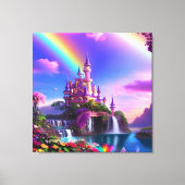 Realistic Magical Landscape Canvas Print キャンバスプリント (正面)