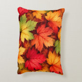 Realistic Maple Leaf Custom  アクセントクッション (裏面(縦))
