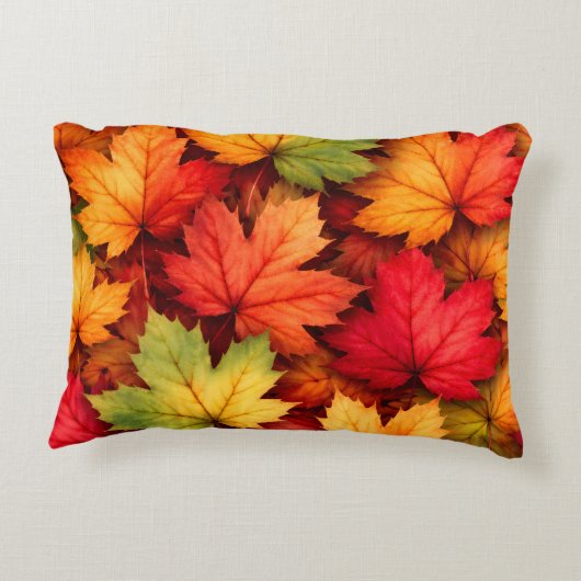 Realistic Maple Leaf Custom  アクセントクッション (裏面)