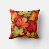 Realistic Maple Leaf Custom  クッション (裏面)