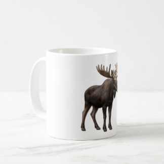 REALISTIC MOOSE DESIGN. SAMER BRASIL コーヒーマグカップ