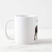 REALISTIC MOOSE DESIGN. SAMER BRASIL コーヒーマグカップ (左)