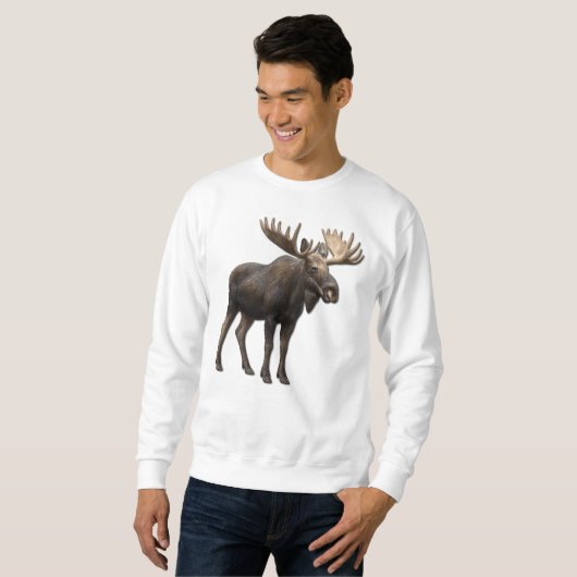 REALISTIC MOOSE DESIGN. SAMER BRASIL スウェットシャツ (正面フル)