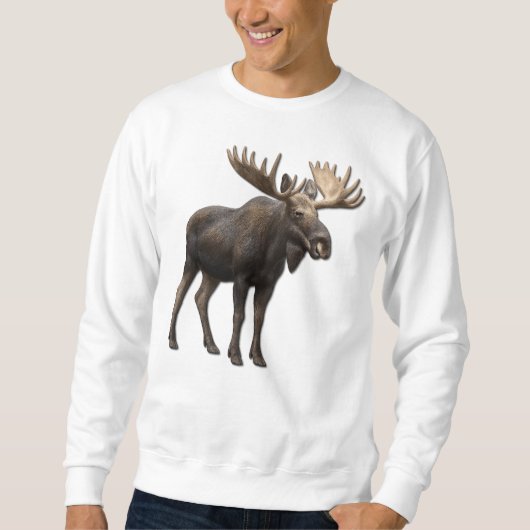 REALISTIC MOOSE DESIGN. SAMER BRASIL スウェットシャツ (正面)