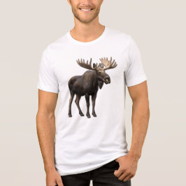 REALISTIC MOOSE DESIGN. SAMER BRASIL トライブレンドＴシャツ