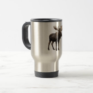 REALISTIC MOOSE DESIGN. SAMER BRASIL トラベルマグ