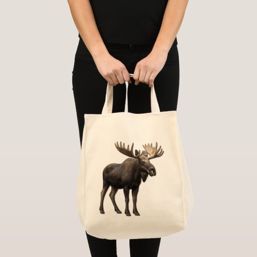 REALISTIC MOOSE DESIGN. SAMER BRASIL トートバッグ (正面(商品))