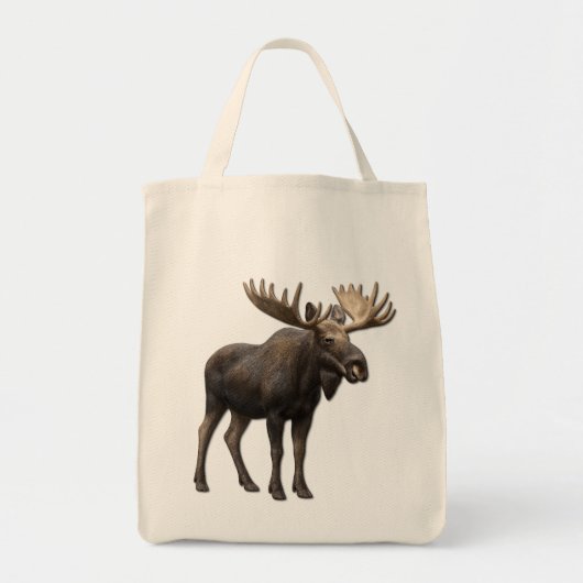 REALISTIC MOOSE DESIGN. SAMER BRASIL トートバッグ (正面)