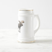 REALISTIC MOOSE DESIGN. SAMER BRASIL ビールジョッキ (正面右)