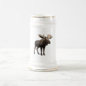 REALISTIC MOOSE DESIGN. SAMER BRASIL ビールジョッキ (中央)