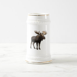 REALISTIC MOOSE DESIGN. SAMER BRASIL ビールジョッキ
