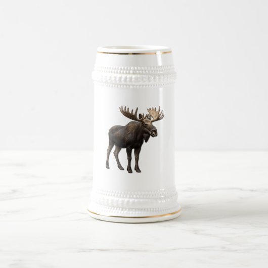 REALISTIC MOOSE DESIGN. SAMER BRASIL ビールジョッキ (中央)