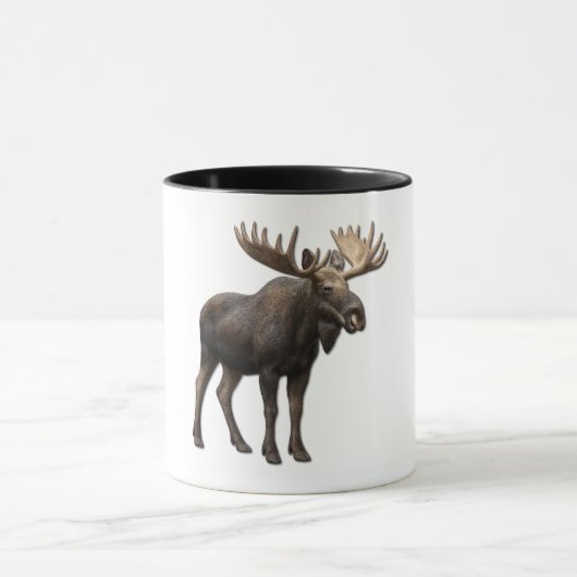REALISTIC MOOSE DESIGN. SAMER BRASIL マグカップ (中央)