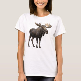 REALISTIC MOOSE DESIGN. SAMER BRASIL Tシャツ
