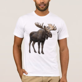 REALISTIC MOOSE DESIGN. SAMER BRASIL Tシャツ