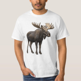 REALISTIC MOOSE DESIGN. SAMER BRASIL Tシャツ