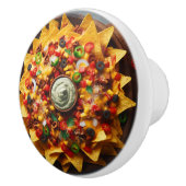 Realistic Plate of Nachos Funny セラミックノブ (右)