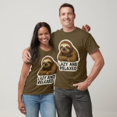 Realistic Sloth Sticker Tシャツ (ユニセックス)