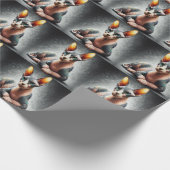 Realistic Sphynx Cat, Sphynx Hairless猫好き ラッピングペーパー (角)