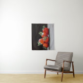 Realistic Strawberries Still Life Oil Painting タペストリー (インサイチュ)