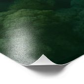 Realistic Underwater Jellyfish in Zakynthos フォトプリント (角)