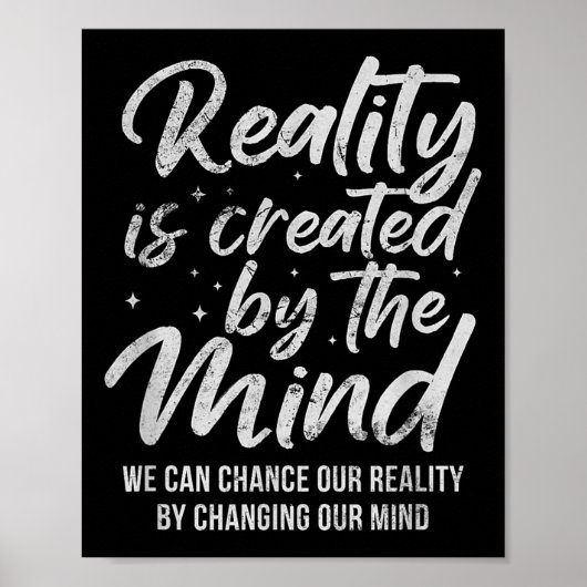 Reality Is D By The Mind Sitive Motivation Nge ポスター (正面)