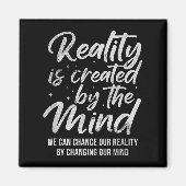 Reality Is D By The Mind Sitive Motivation Nge  マグネット (正面)