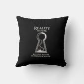 Reality Is Fine プロットは別の場所で エスカピスト クッション (裏面)