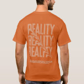 Reality Olivia Basic Dark T-Shirt Tシャツ (裏面)
