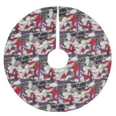 Reality on Vacation ブラッシュドポリエステルツリースカート (正面)