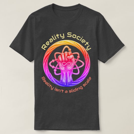Reality Society 01 Tシャツ (デザイン正面)