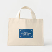 Reality Tote Bag ミニトートバッグ (正面)