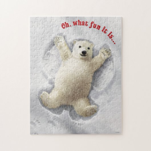 Really Big Snow Angel ジグソーパズル (縦)